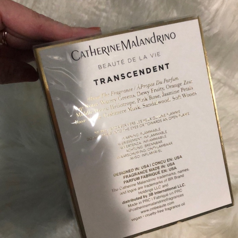 CATHERINE Malandrino TRANSCENDENT EAU De parfum spray bottle 3.4 fl.oz/100ml - Picture 4 of 9